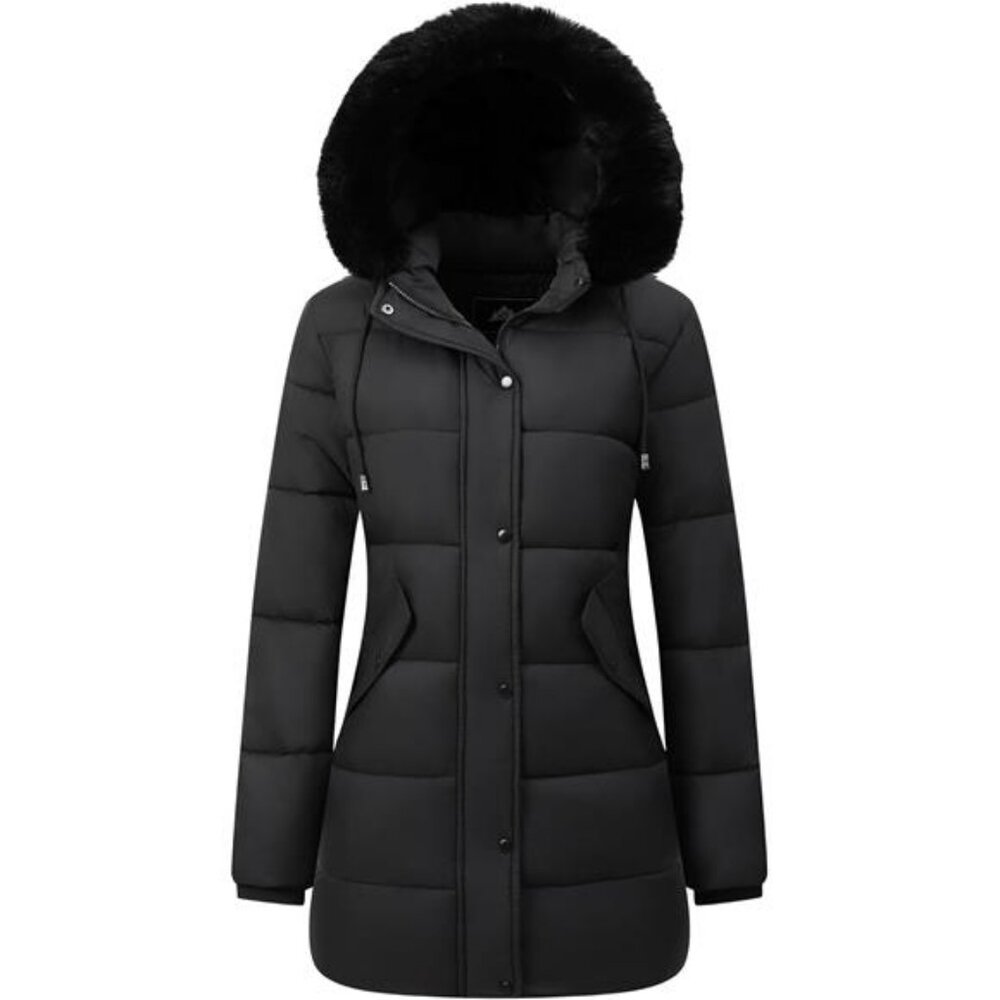 Women's Winter Coat Long Waterproof Parka - Warm Snow Jacket for Women